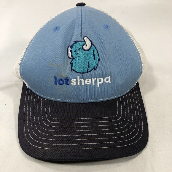 LOT SHERPA RICHARDSON HAT CAP SNAPBACK BLUE WHITE ADJUSTABLE ONE SIZE FITS MOST - Picture 1 of 16